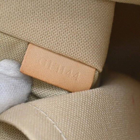 LOUIS VUITTON Siracusa MM Shoulder Bag Damier Azur Leather White - Picture 14 of 16